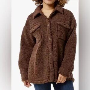 32 DEGREE COZY FLEECE SHIRT JACKET